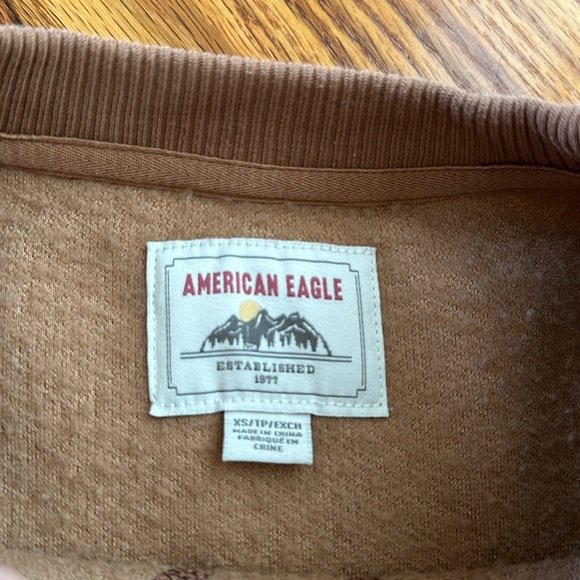 American Eagle teddy sweatshirt - Picture 3 of 4